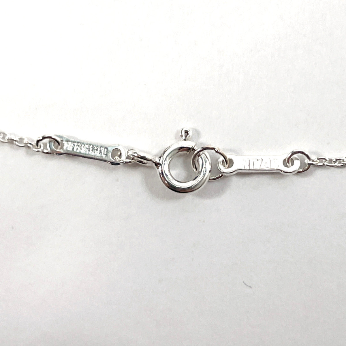 Tiffany & Co Open Heart Elsa Peretti Necklace Silver 925