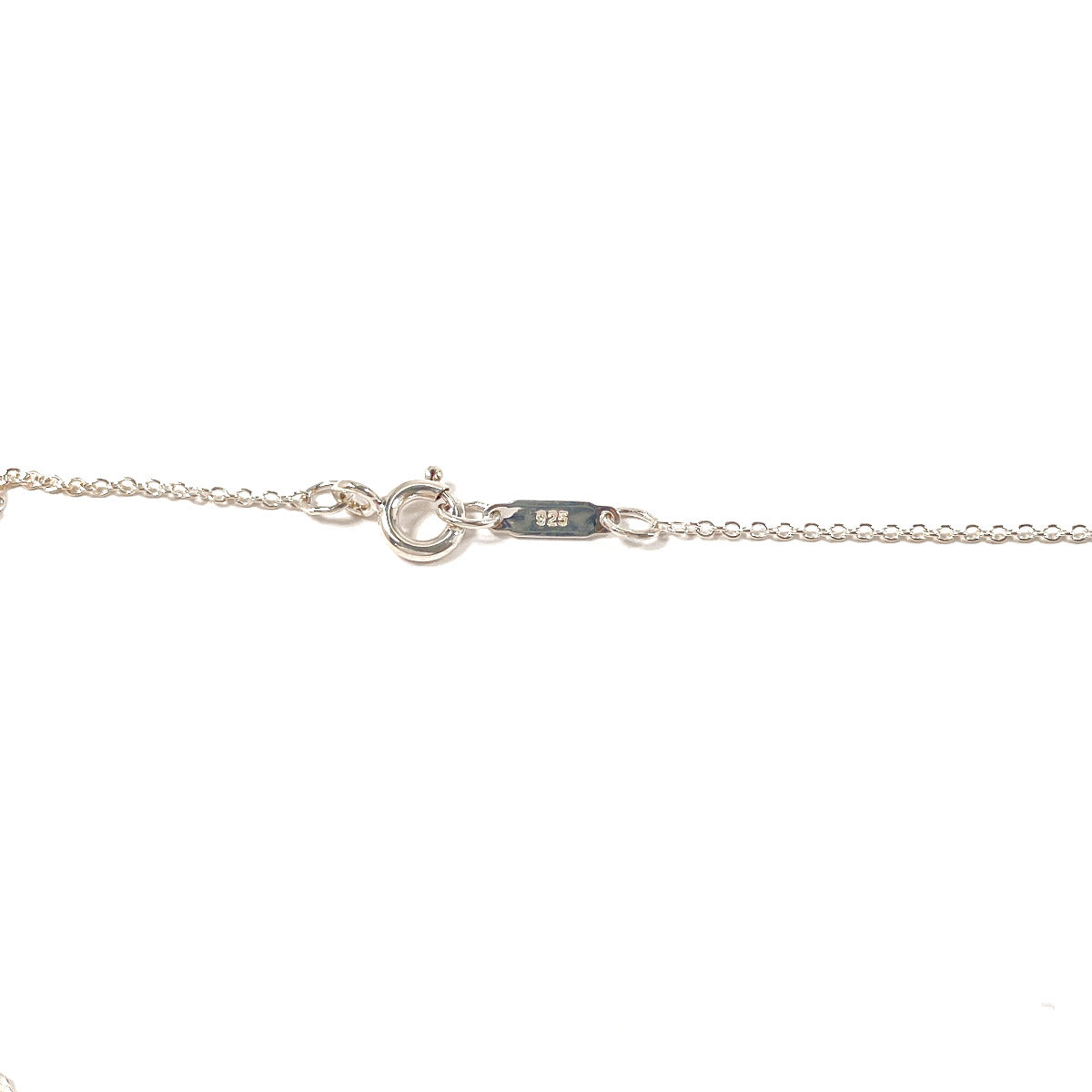 Tiffany & Co Atlas Bar Necklace Silver 925