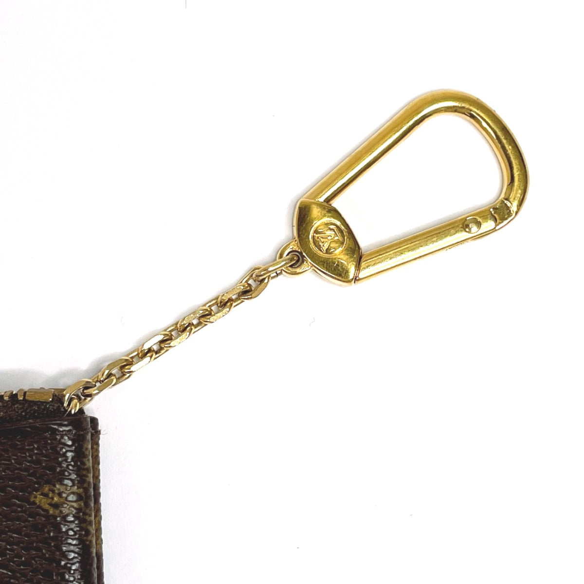 Louis Vuitton Monogram Canvas Pochette Cle Key Holder