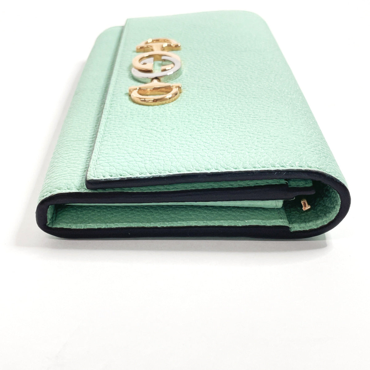 Gucci Zumi Leather Long Wallet 573612