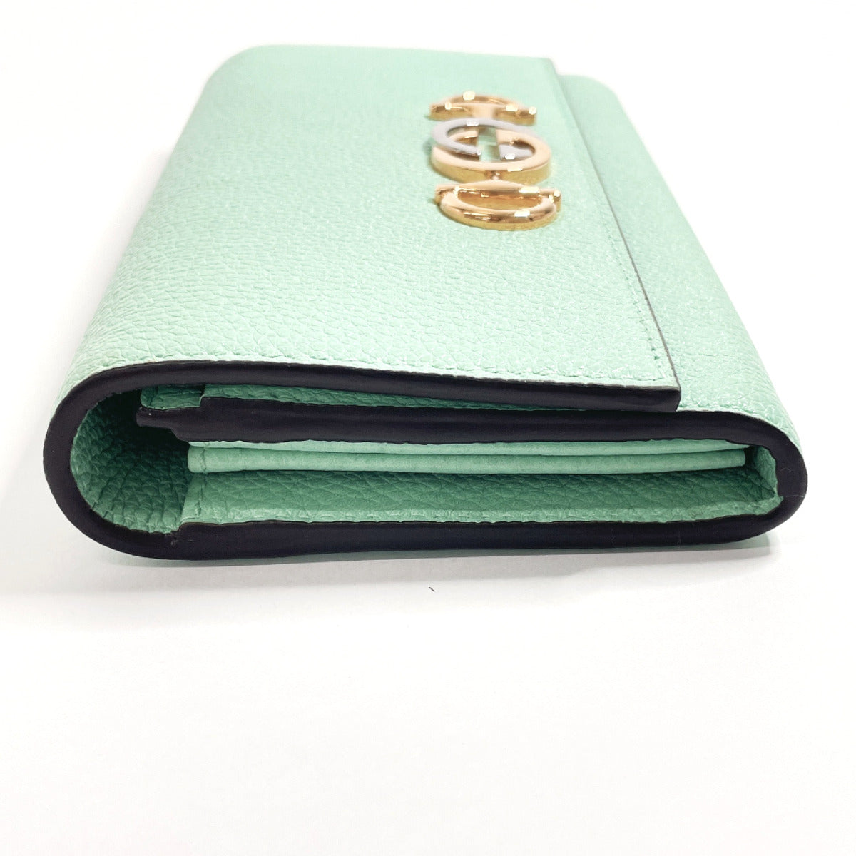 Gucci Zumi Leather Long Wallet 573612