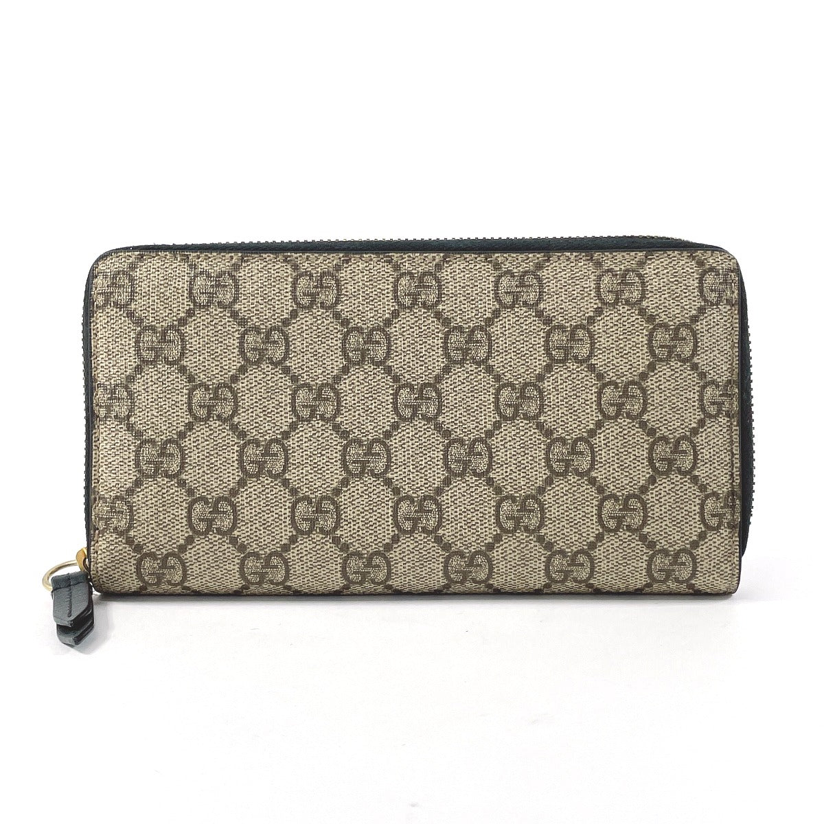 Gucci GG Supreme Canvas Zip Around Wallet