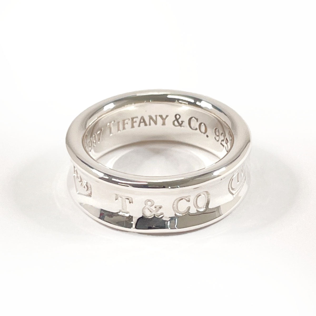 Tiffany & Co Silver 1837 Ring