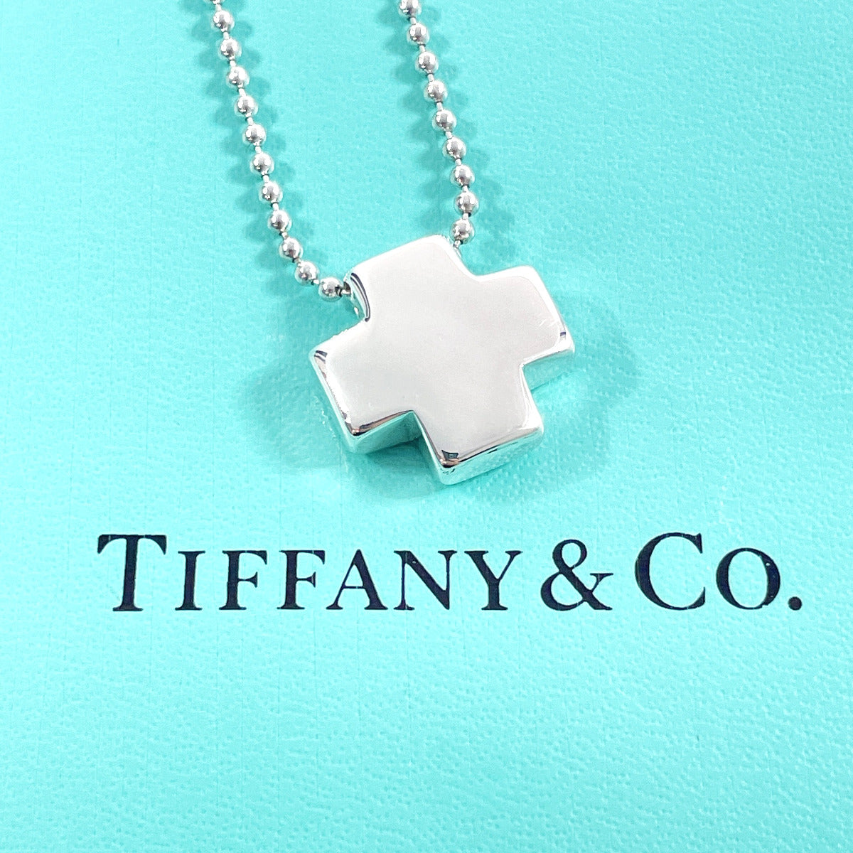 Tiffany & Co Silver 925 Cross Necklace