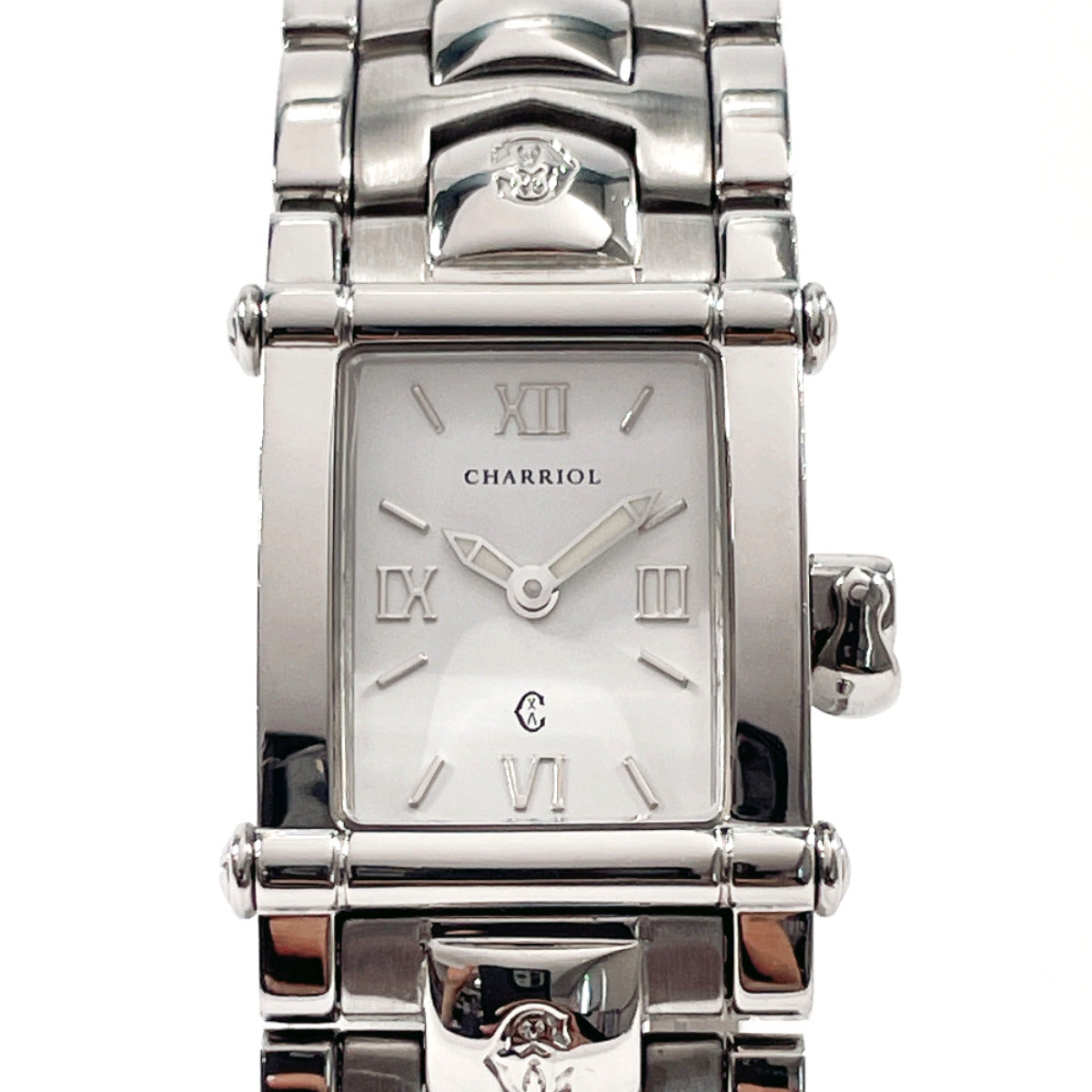 Philippe Charriol Columbus Quartz Watch Stainless Steel