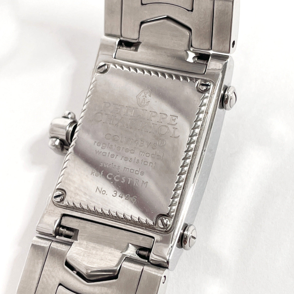 Philippe Charriol Columbus Quartz Watch Stainless Steel