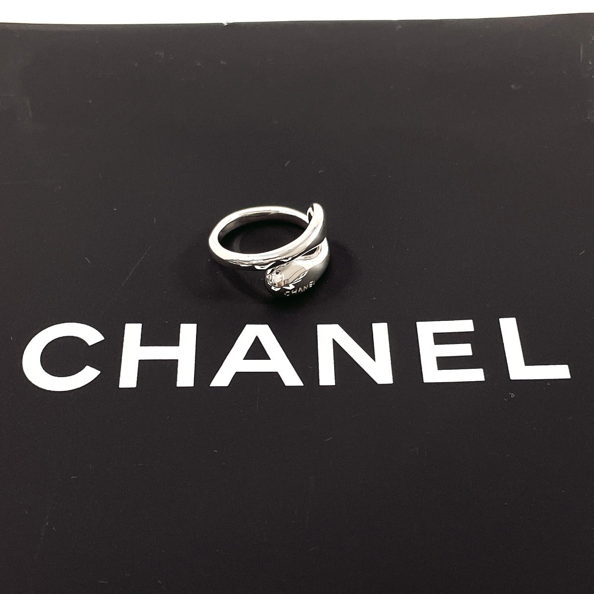 Chanel Vintage Silver 925 Ring