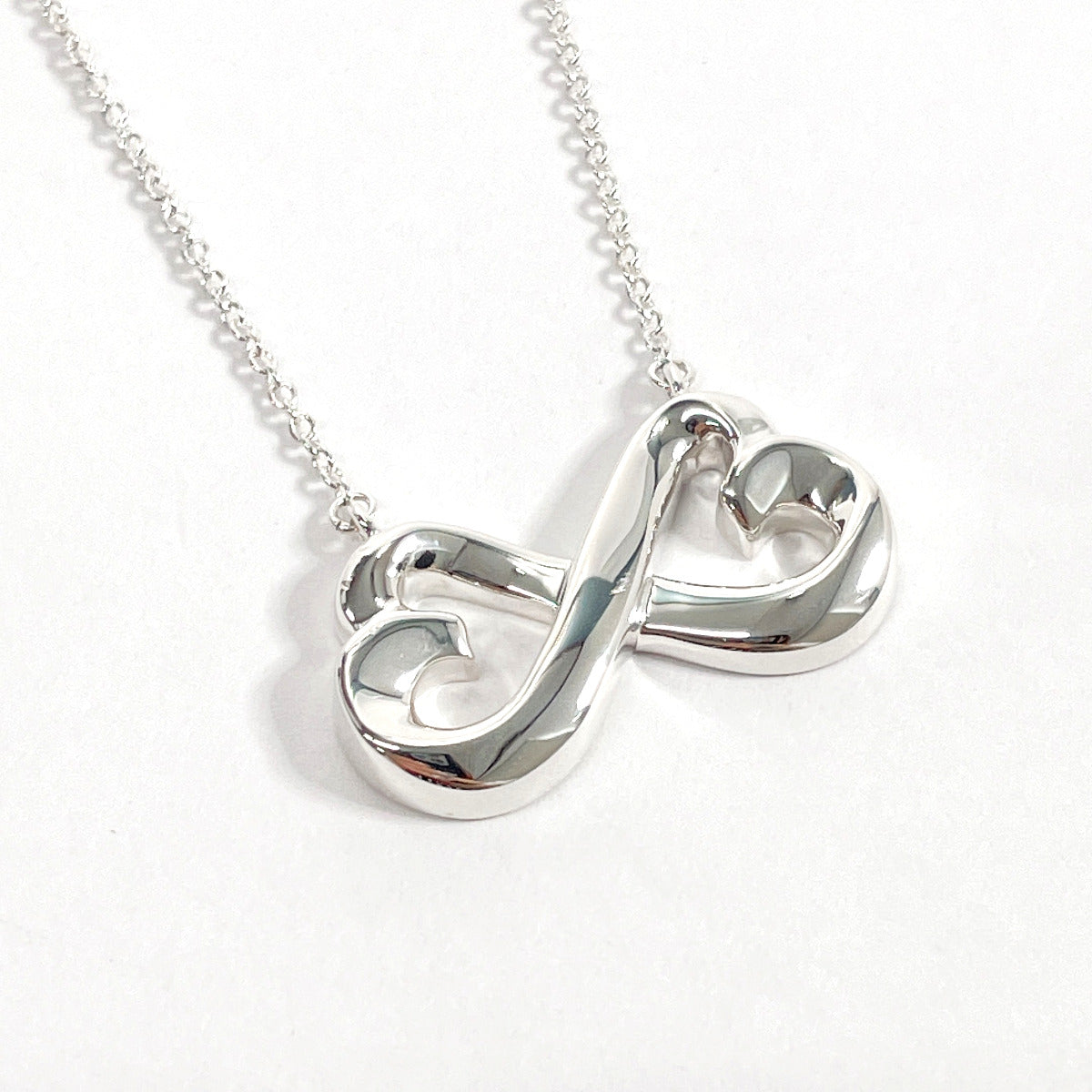 Tiffany & Co Silver Infinity Necklace