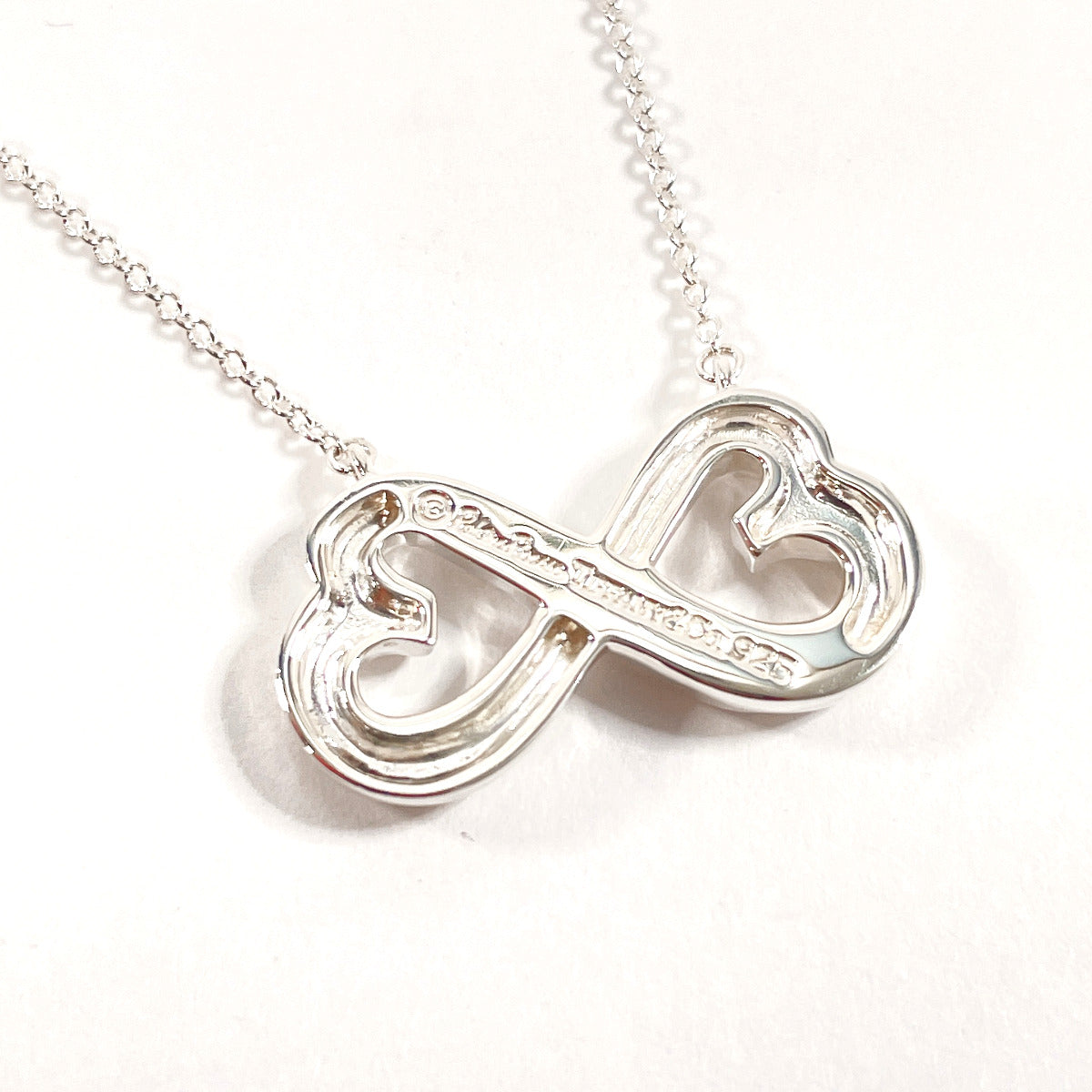 Tiffany & Co Silver Infinity Necklace