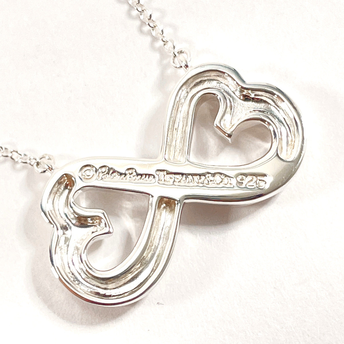 Tiffany & Co Silver Infinity Necklace