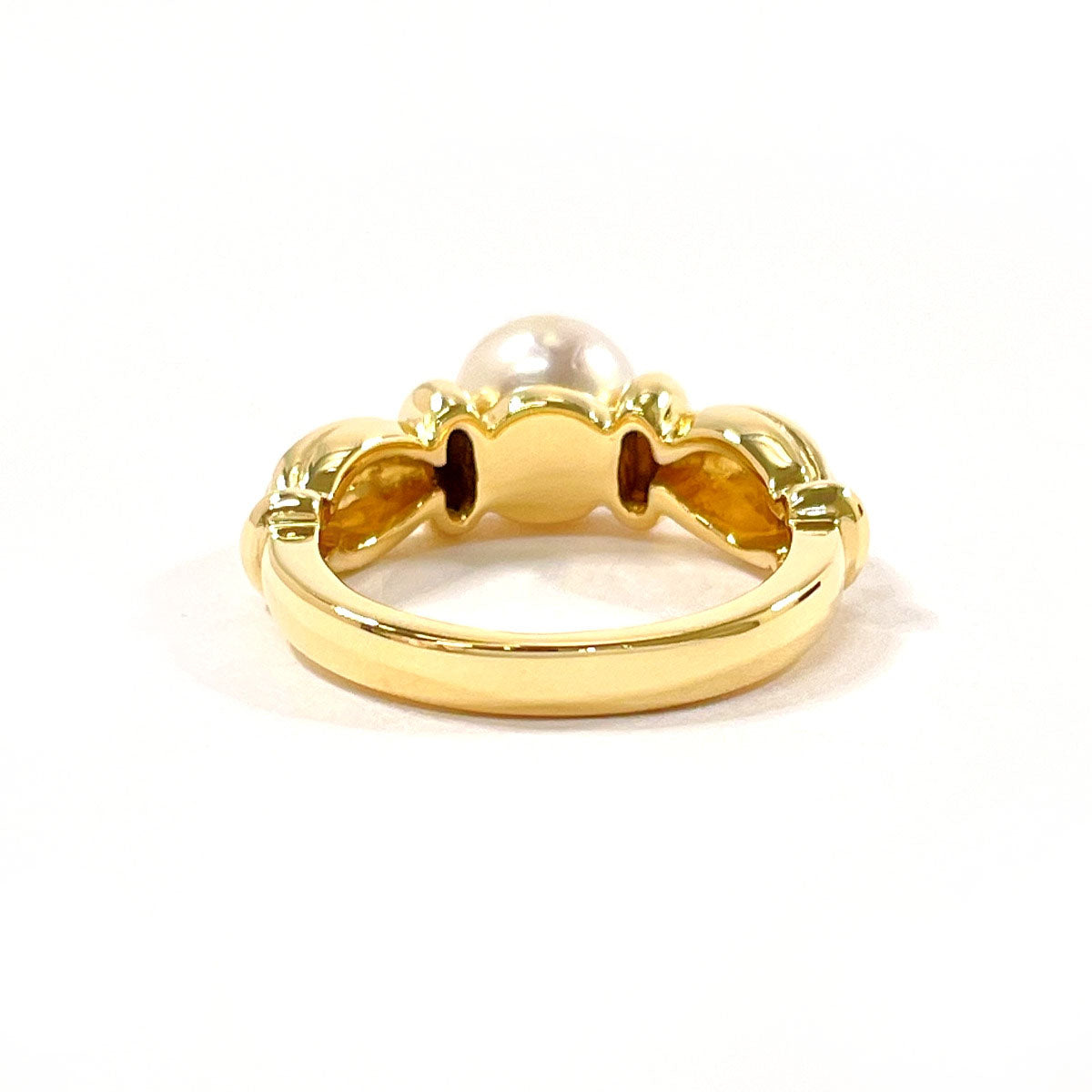 Tiffany & Co K18 Gold Pearl Ring