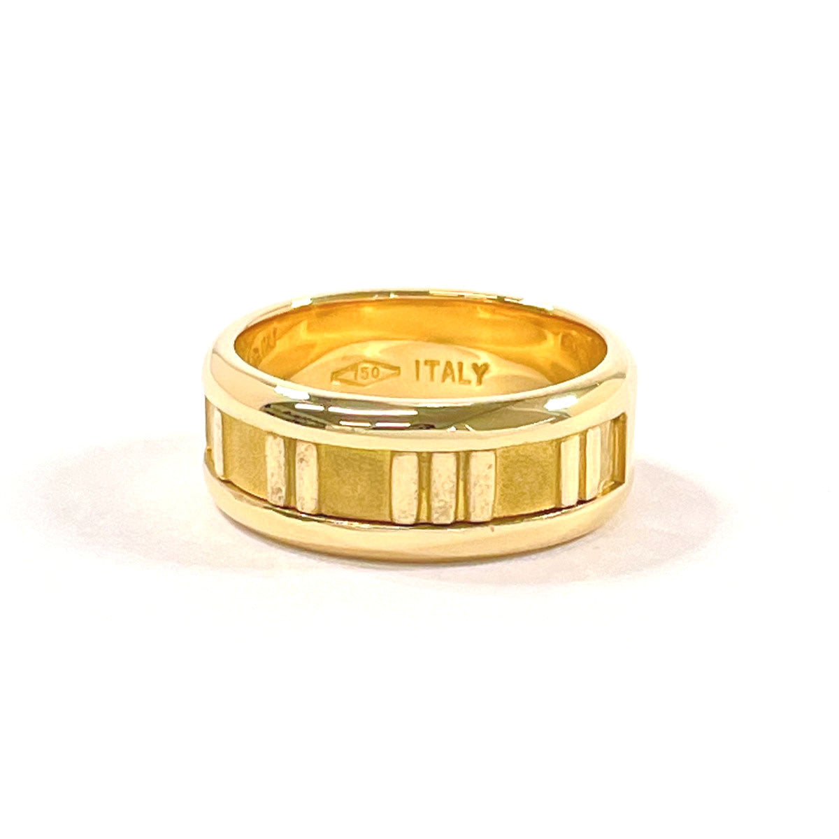 Tiffany & Co Atlas Ring K18 Yellow Gold