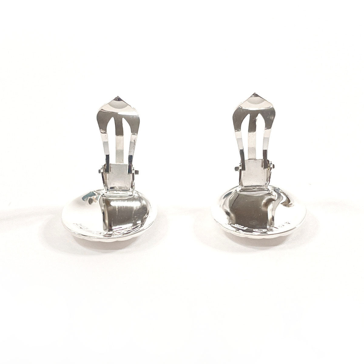 Georg Jensen Silver 925 Shell Motif Earrings