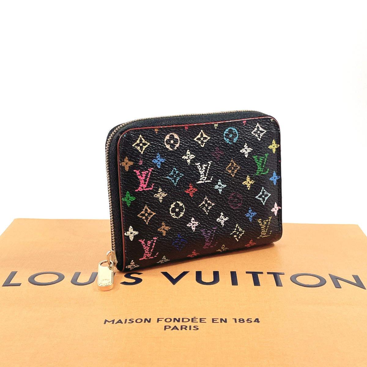 Louis Vuitton Monogram Multicolor Zippy Coin Purse M93740