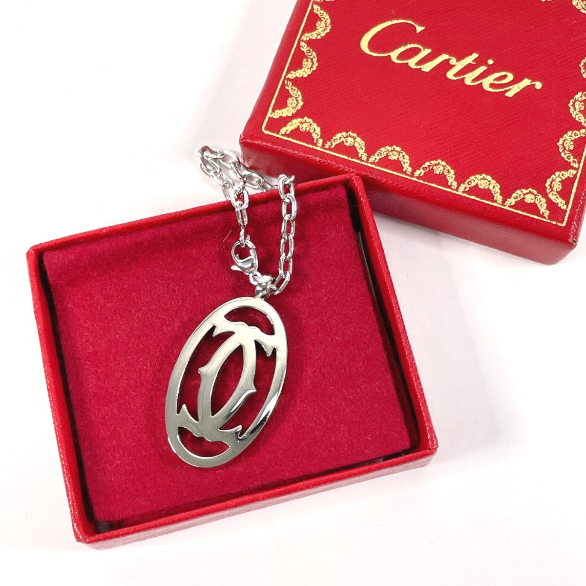 Cartier Double C Metal Charm Pendant