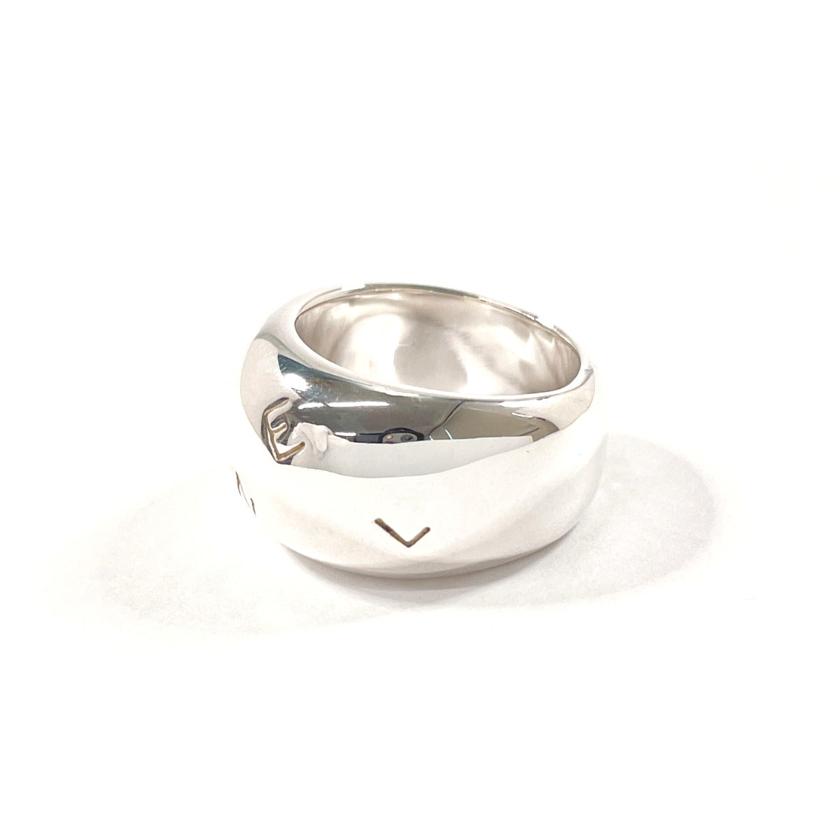 Chanel Silver 925 Logo Ring