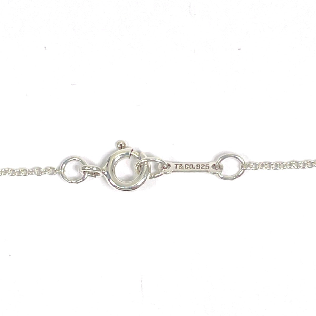 Tiffany & Co Silver Double Loop Necklace