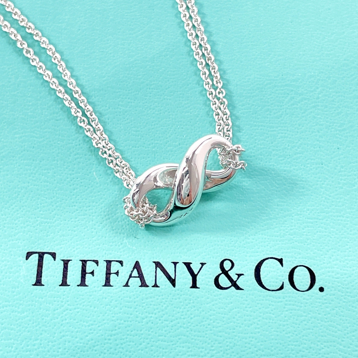 Tiffany & Co Infinity Necklace Silver 925