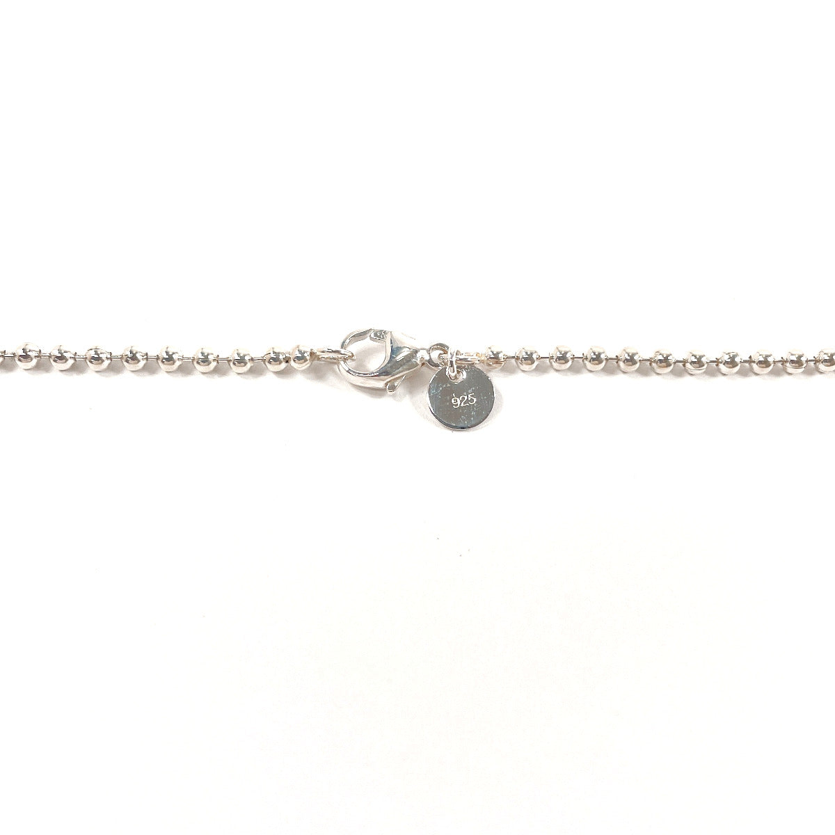 Tiffany & Co Silver 925 Oval Tag Necklace