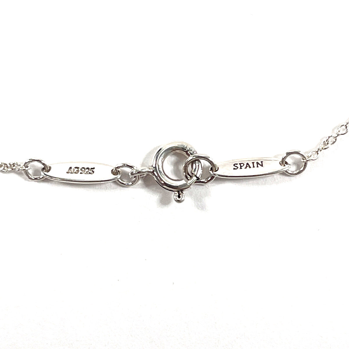 Tiffany & Co Open Heart Elsa Peretti Necklace Silver 925