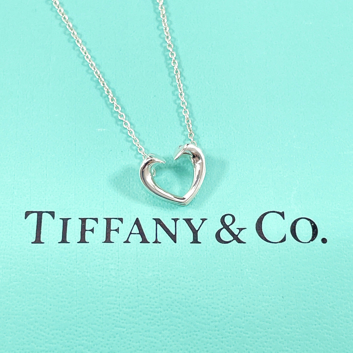 Tiffany & Co Tenderness Heart Necklace Silver 925