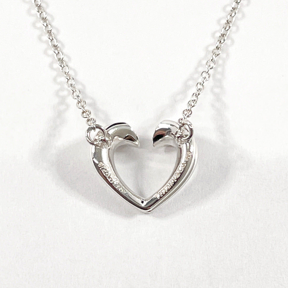 Tiffany & Co Tenderness Heart Necklace Silver 925