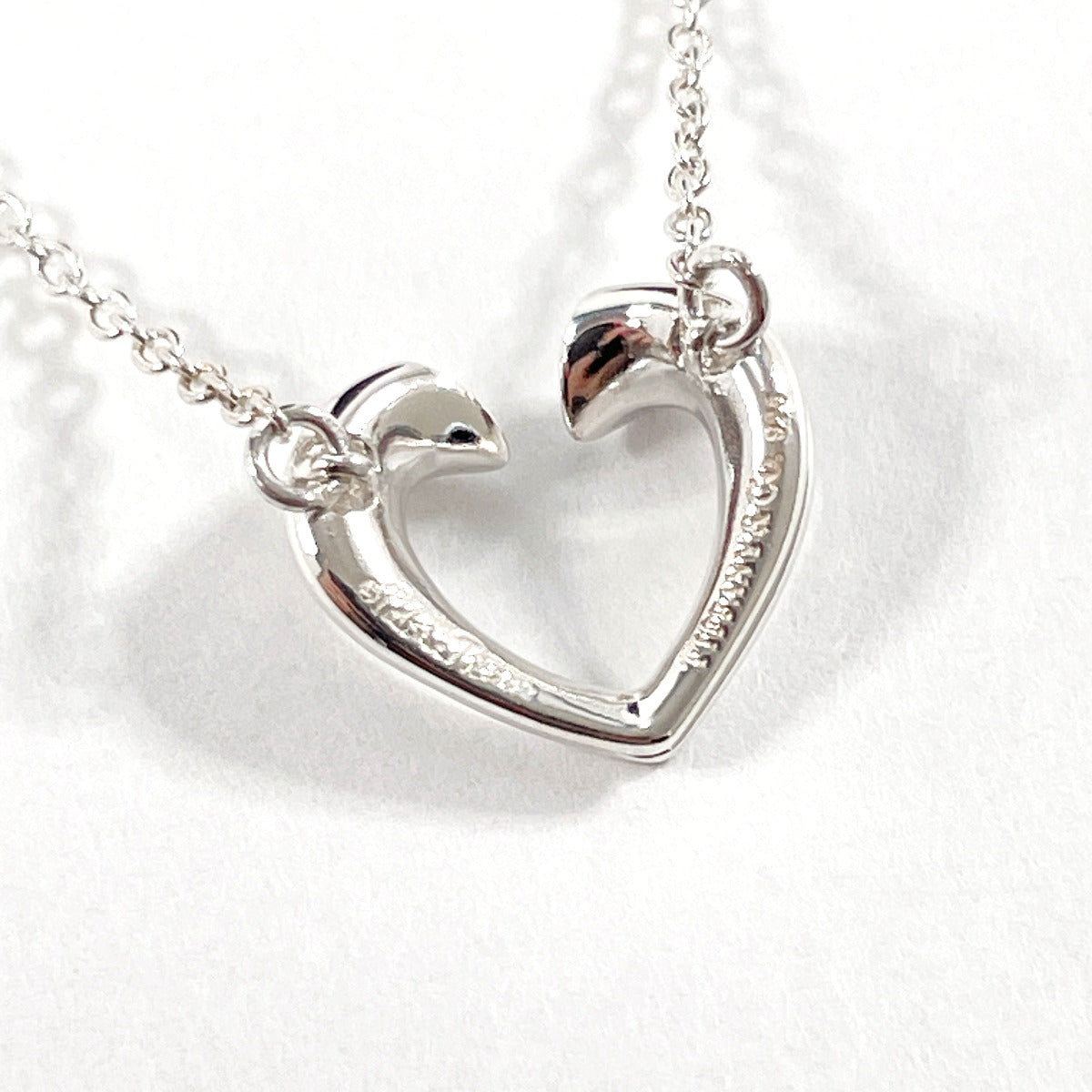 Tiffany & Co Tenderness Heart Necklace Silver 925