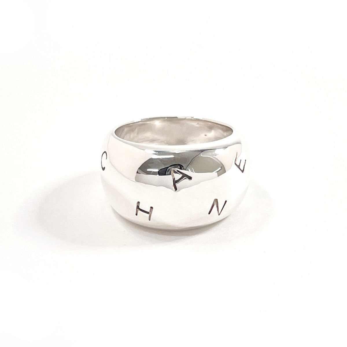 Chanel Silver 925 Logo Ring