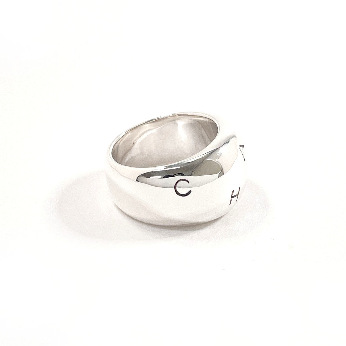 Chanel Silver 925 Logo Ring