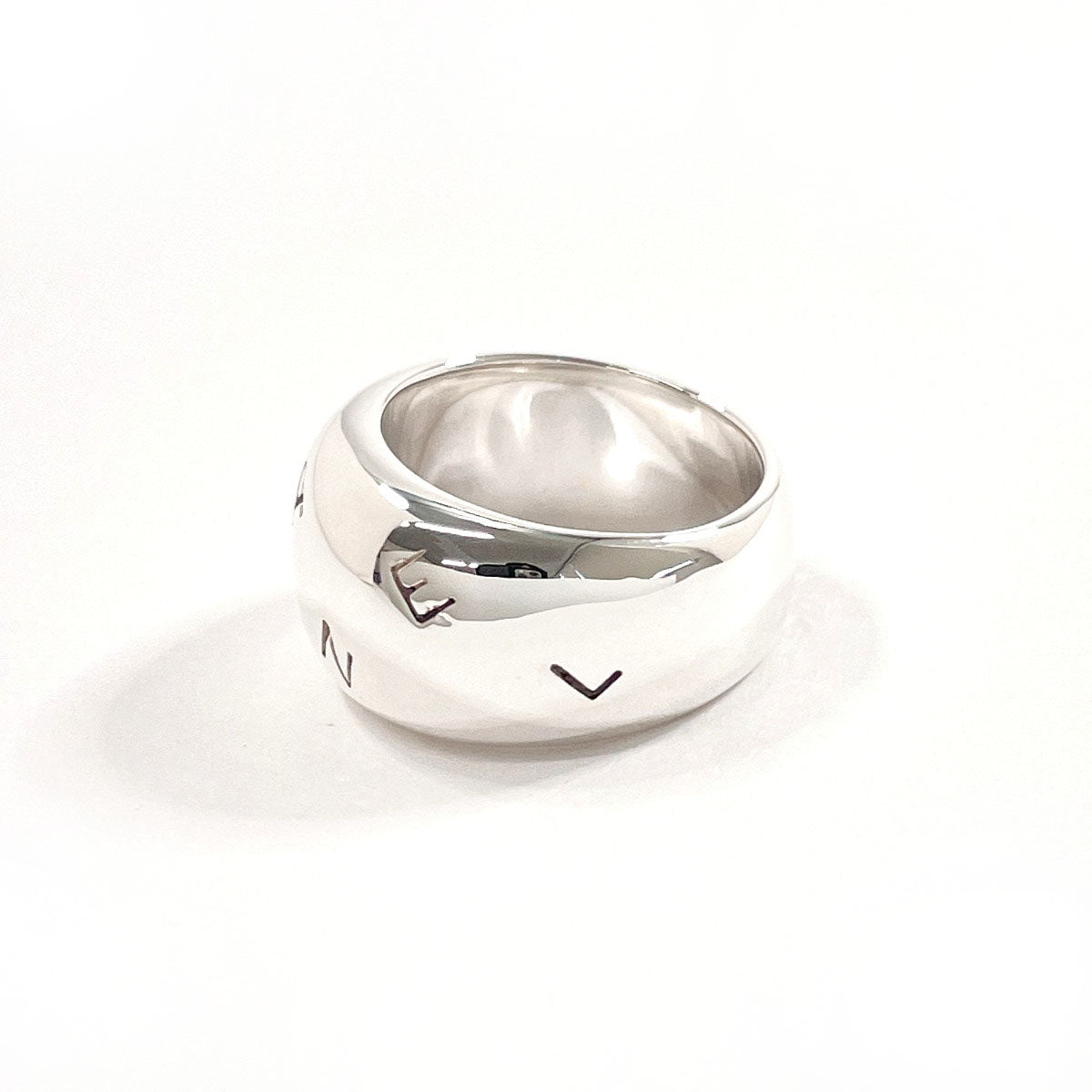 Chanel Silver 925 Logo Ring