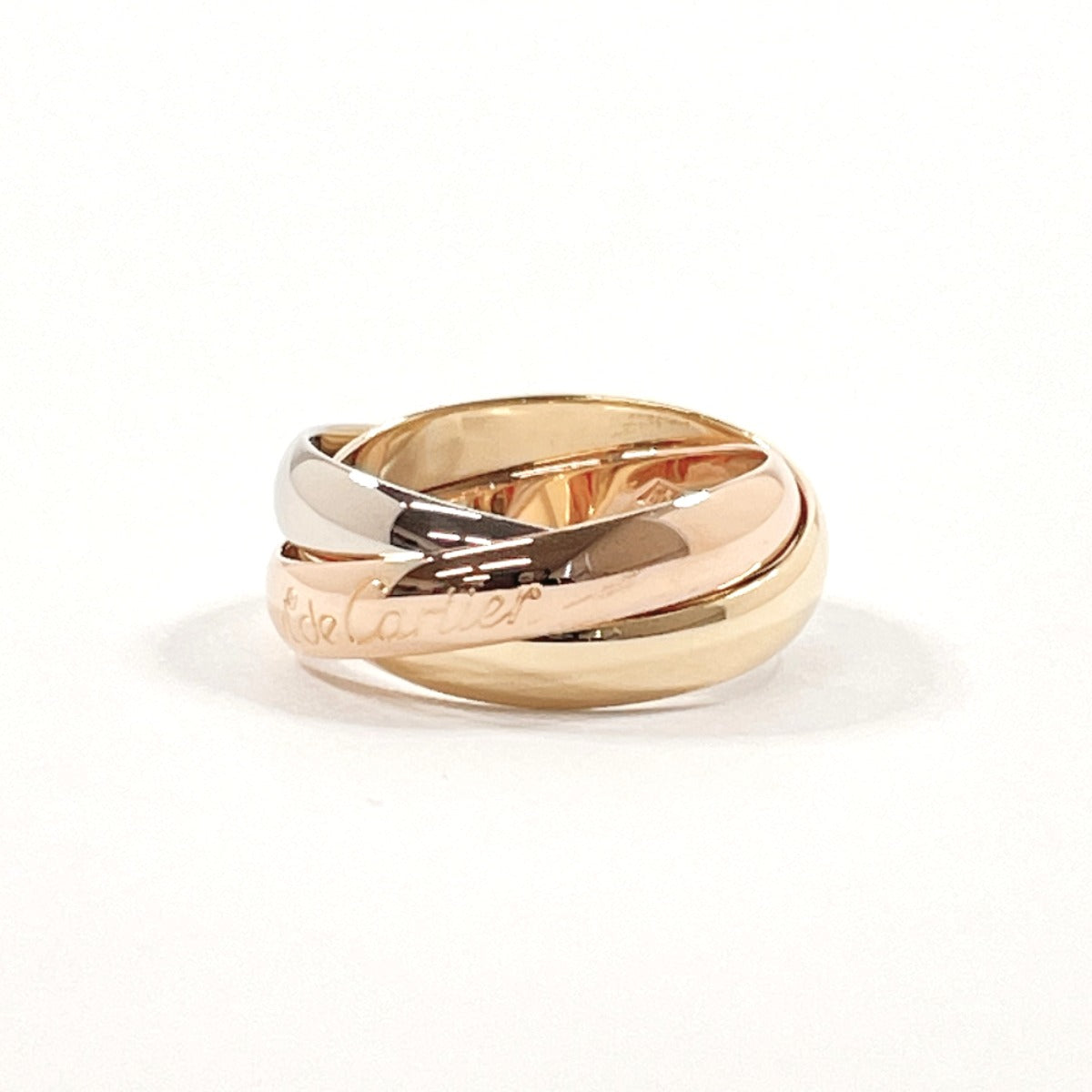 Cartier Trinity Ring K18 Gold 8.5