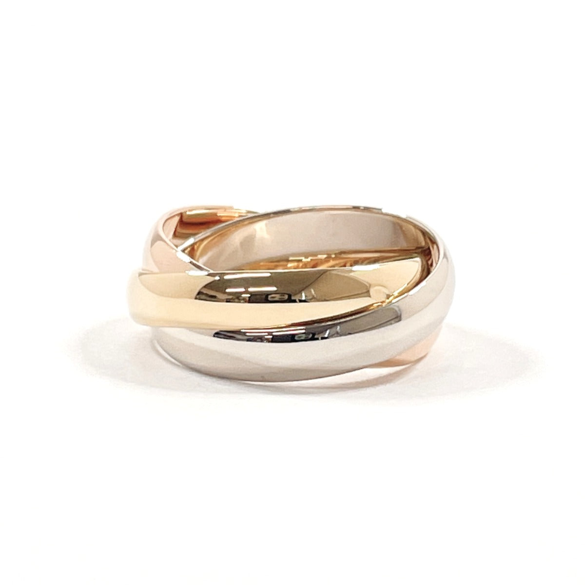 Cartier Trinity Ring K18 Gold 8.5