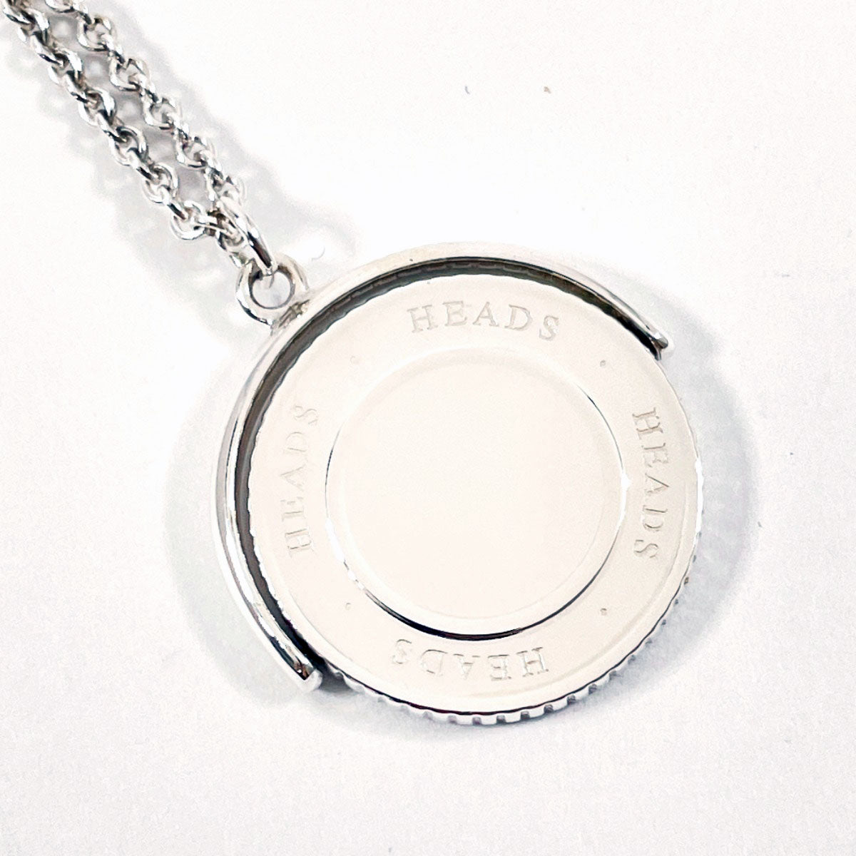 Tiffany & Co Silver 925 Coin Motif Necklace