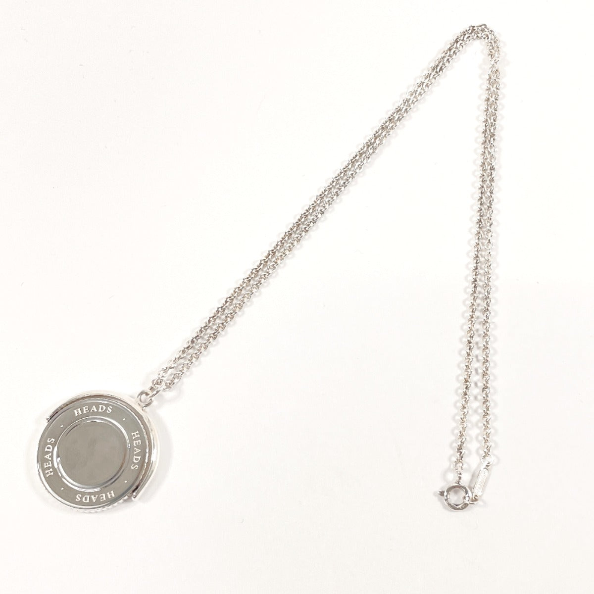 Tiffany & Co Silver 925 Coin Motif Necklace