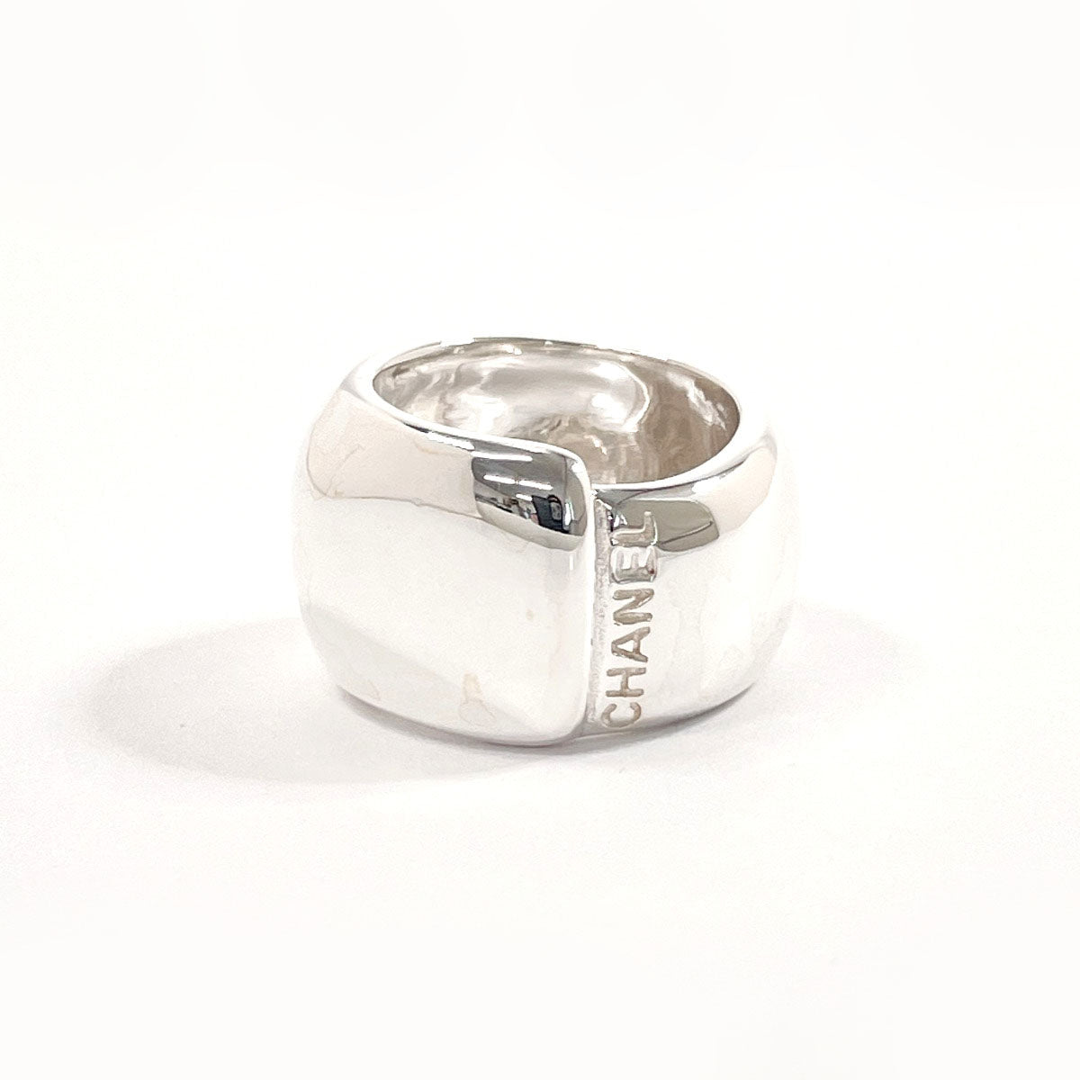 Chanel Silver 925 Logo Ring