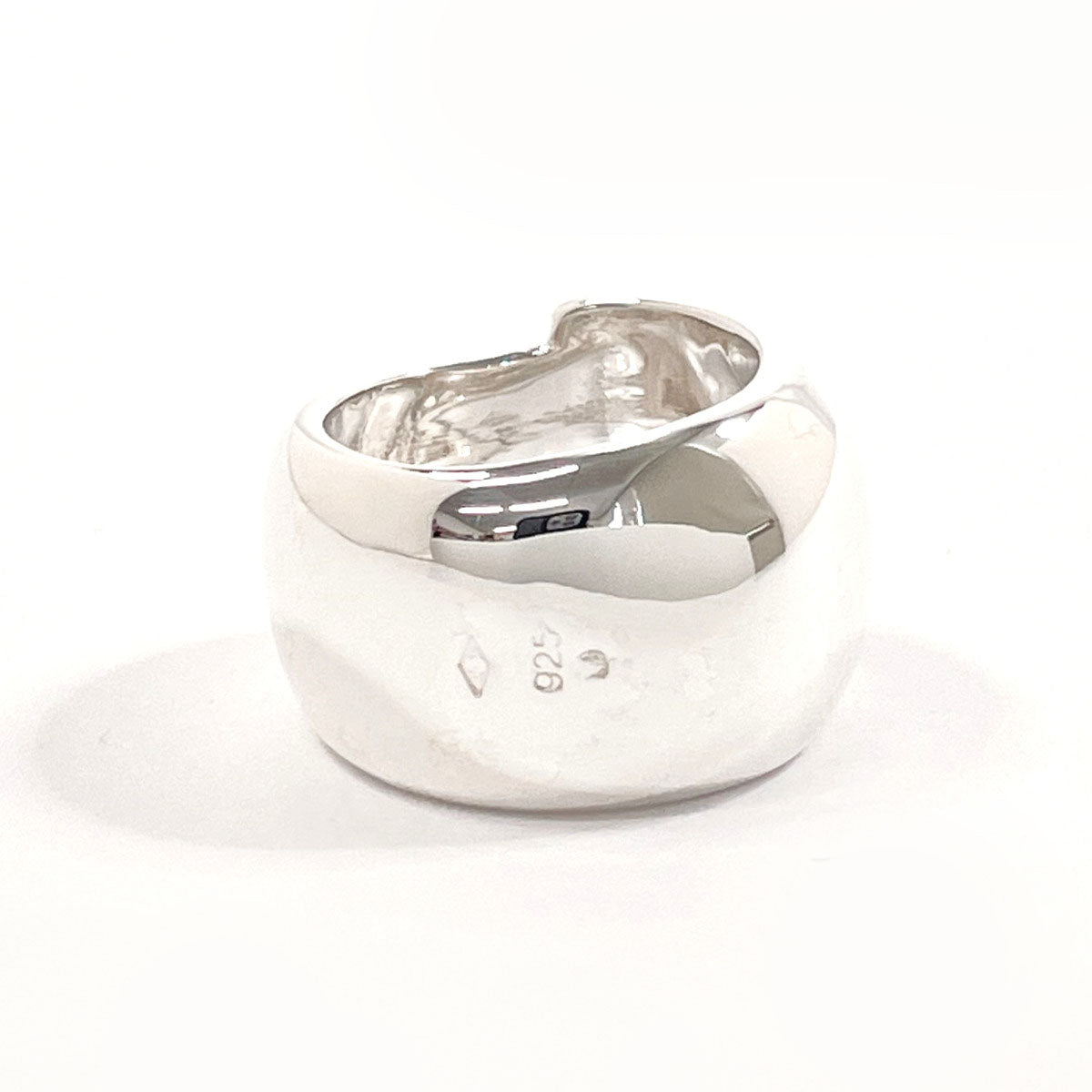 Chanel Silver 925 Logo Ring