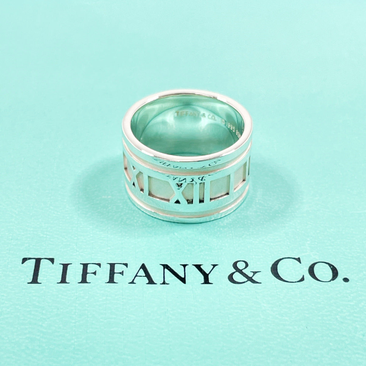 Tiffany & Co Atlas Silver 925 Ring