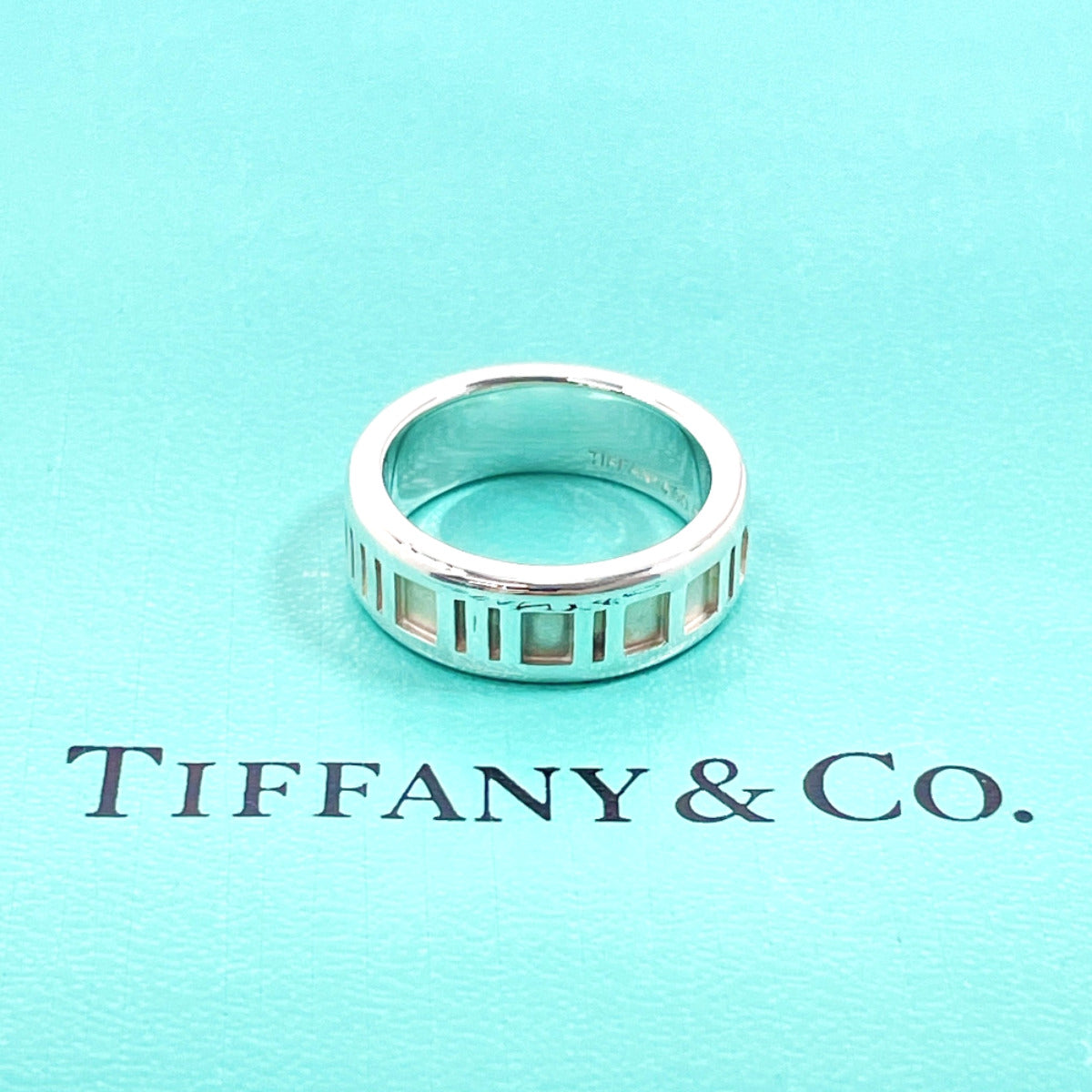 Tiffany & Co Atlas Silver 925 Ring