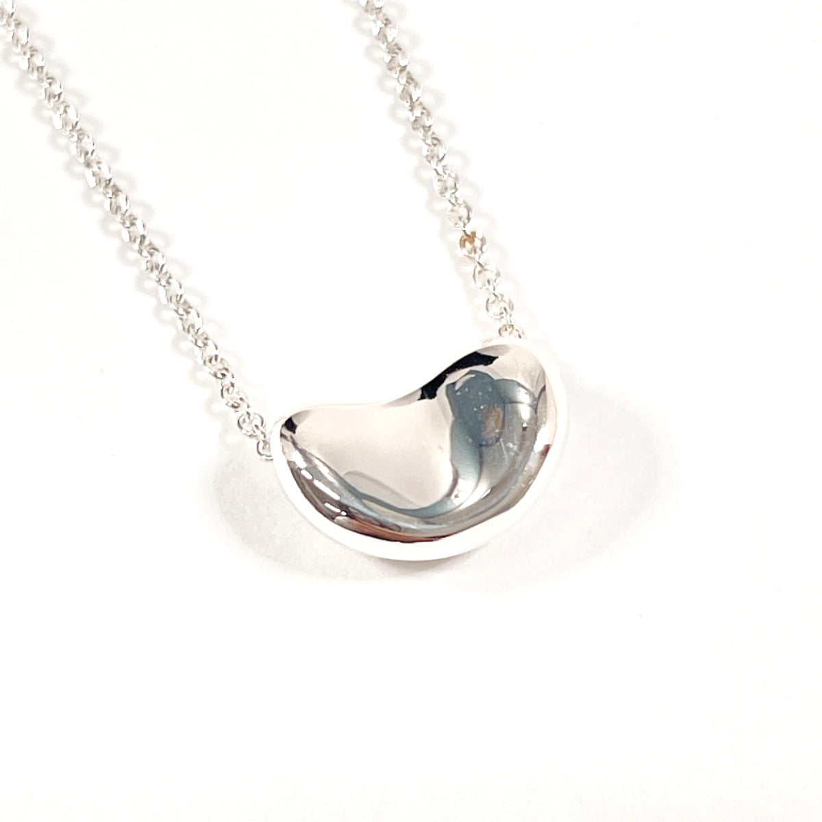 Tiffany & Co Silver 925 Bean Necklace