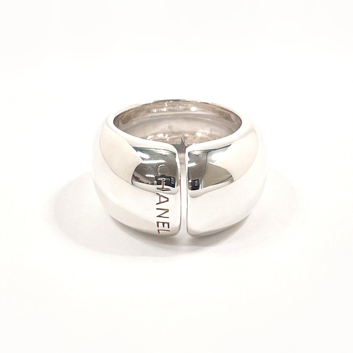 Chanel Silver 925 Logo Ring