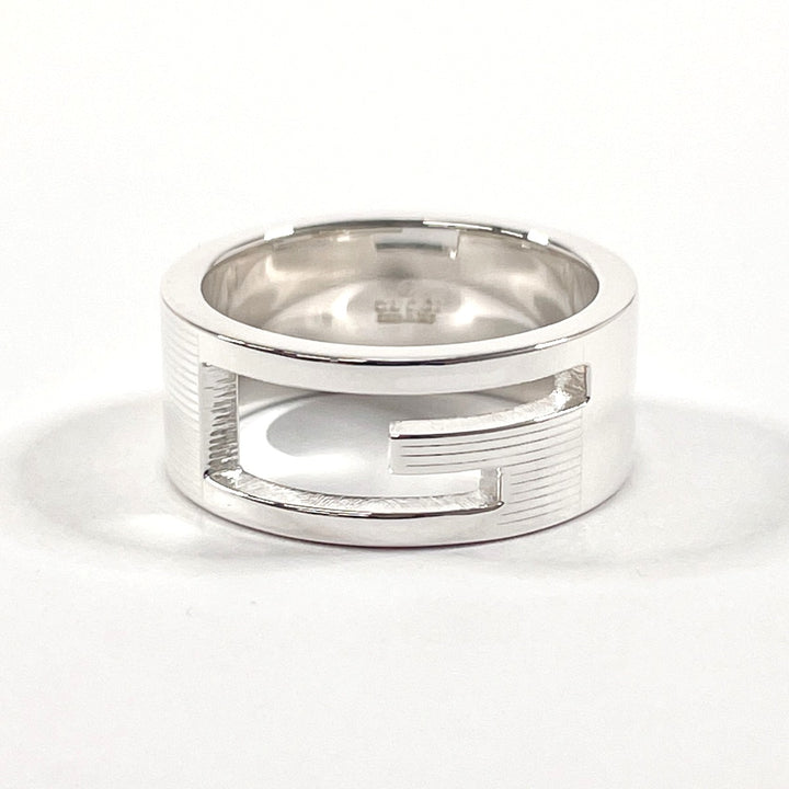 Gucci Silver 925 Cutout G Ring