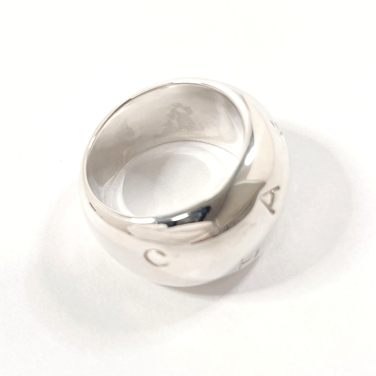 Chanel Silver 925 Logo Ring