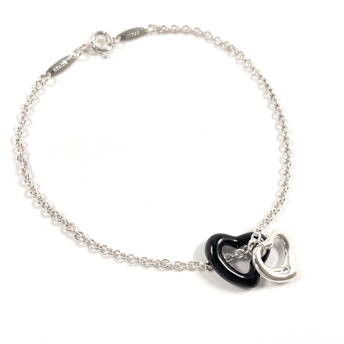 Tiffany & Co Open Heart Elsa Peretti Silver Bracelet