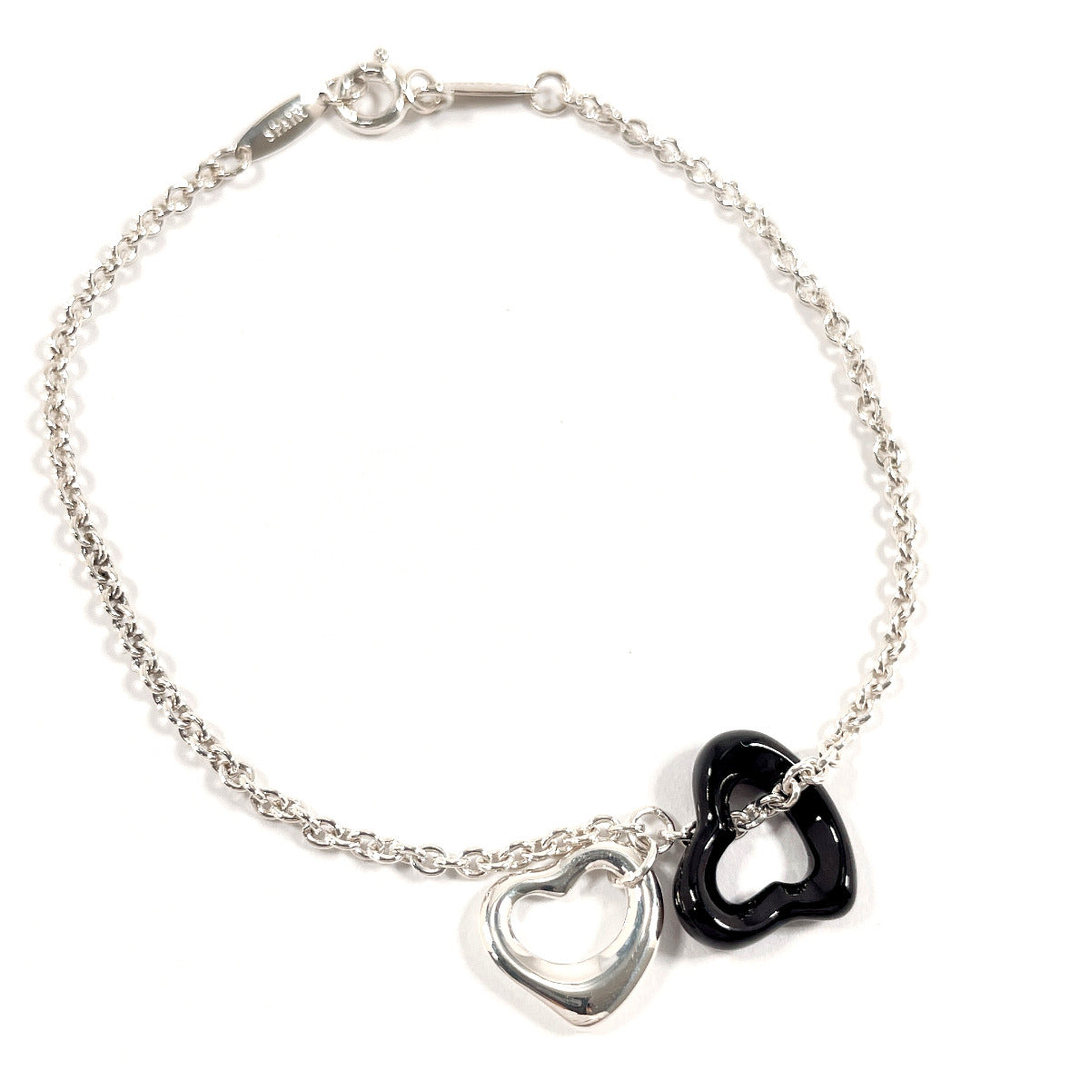 Tiffany & Co Open Heart Elsa Peretti Silver Bracelet