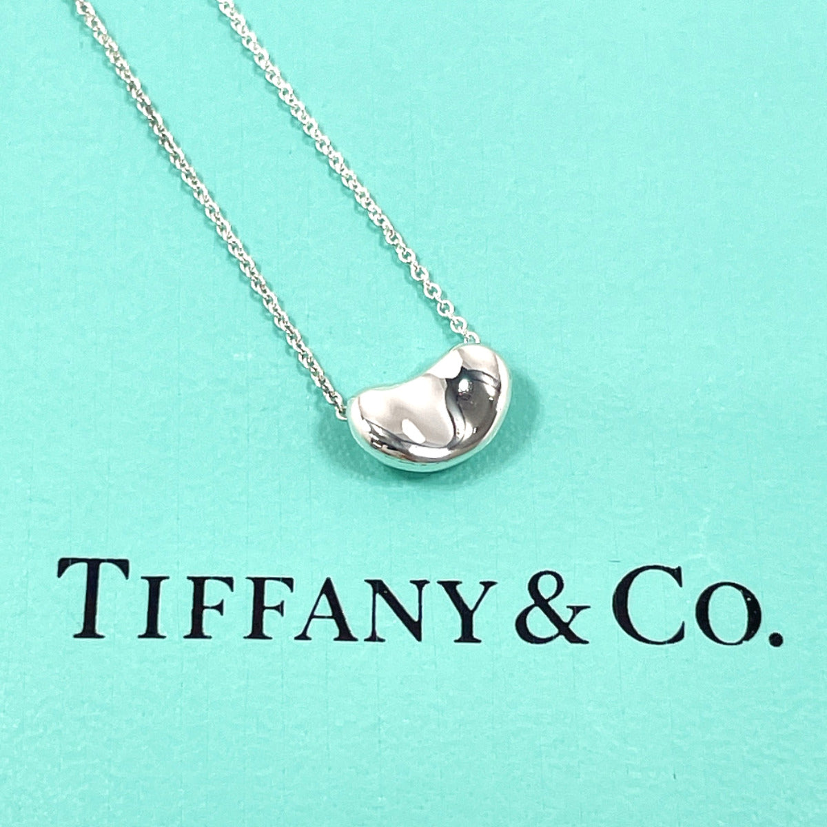 Tiffany & Co Silver 925 Beans Necklace