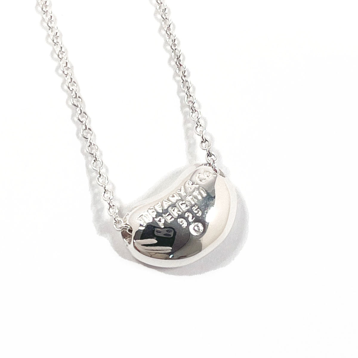 Tiffany & Co Silver 925 Beans Necklace