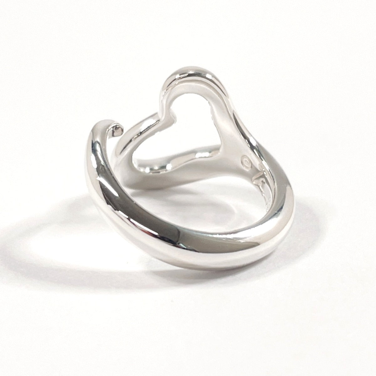 Tiffany & Co Open Heart Elsa Peretti Silver Ring