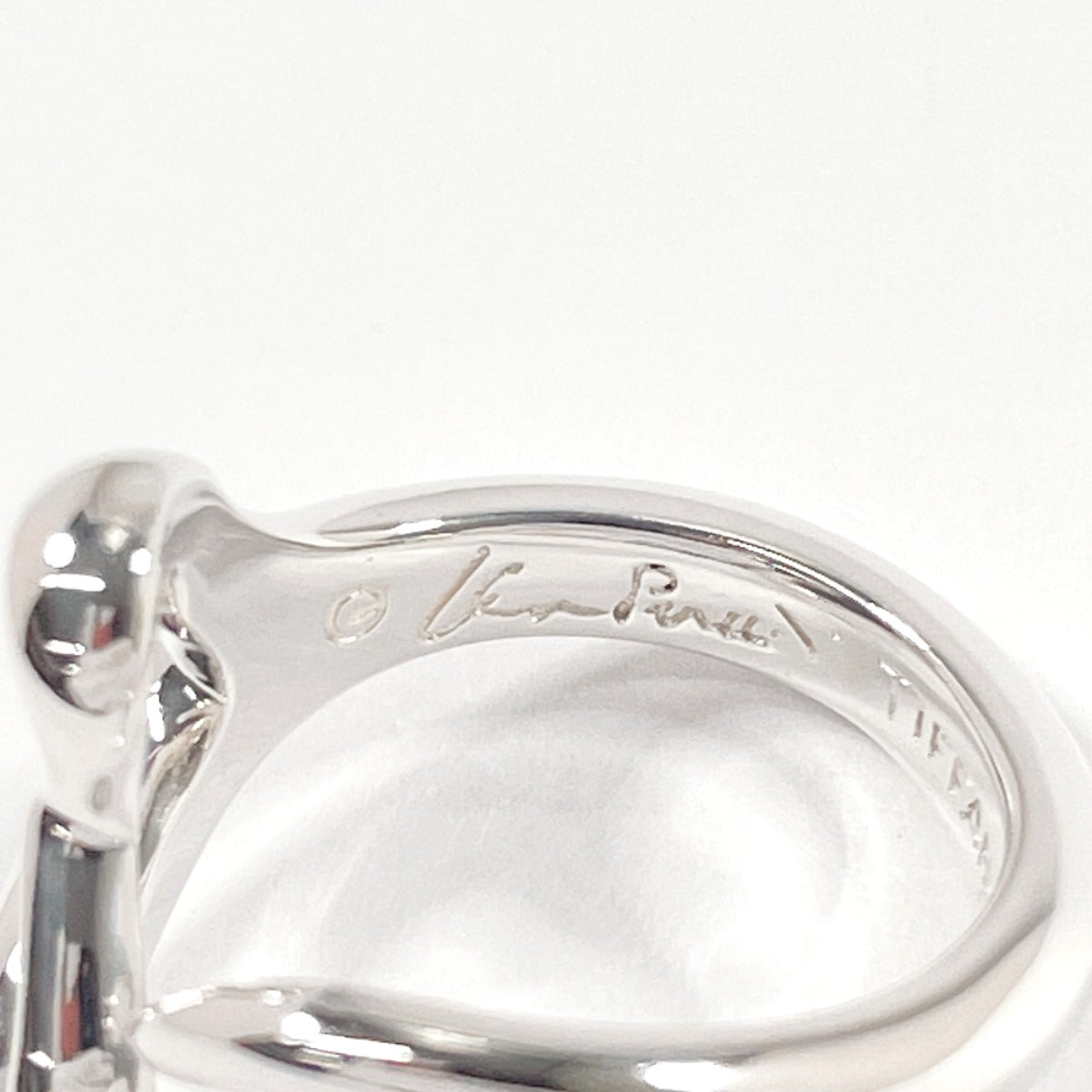 Tiffany & Co Open Heart Elsa Peretti Silver Ring