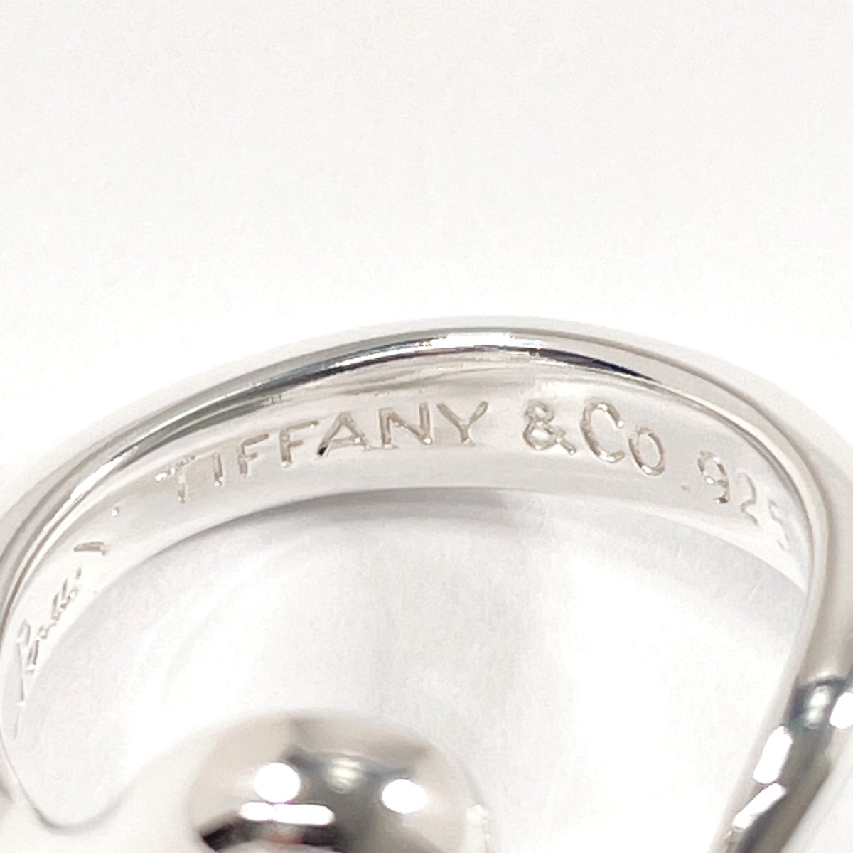 Tiffany & Co Open Heart Elsa Peretti Silver Ring