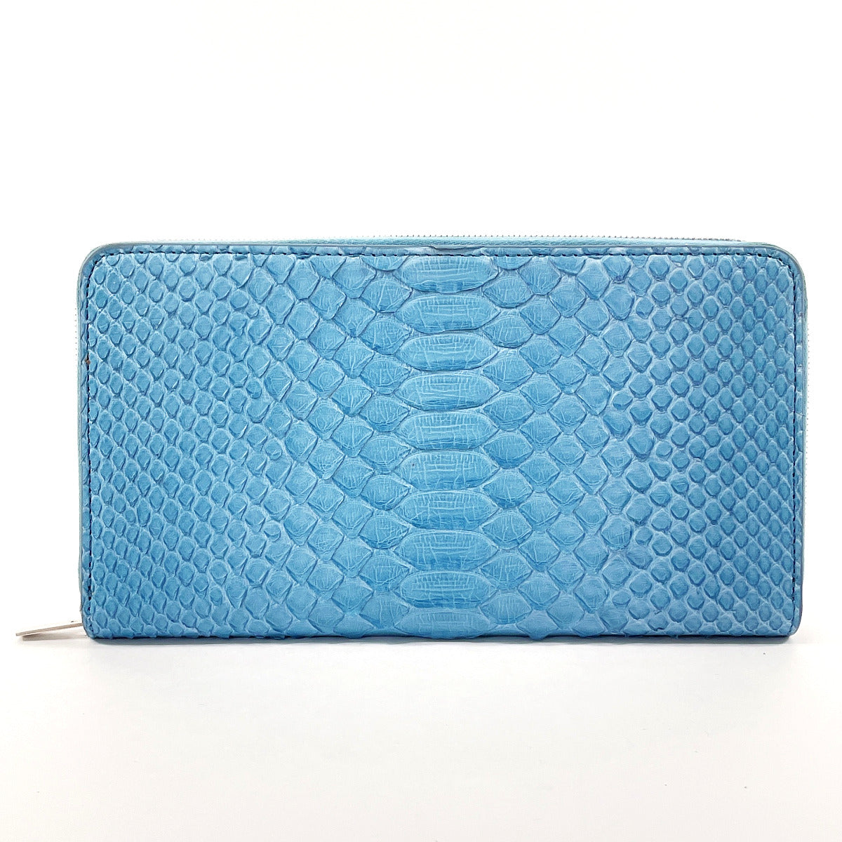 Celine Python Long Wallet Blue